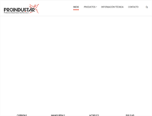 Tablet Screenshot of proindustar.com